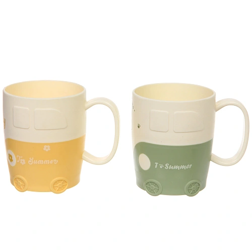 Кружка пластиковая 500мл Машинка, микс цветов_5