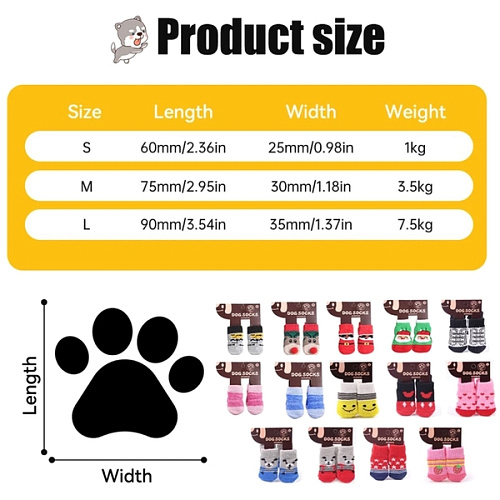 Бошмачки для животных прорезиненные на дождливую погоду LAPUSIK, цвет голубой, размер М, 5,5см_16