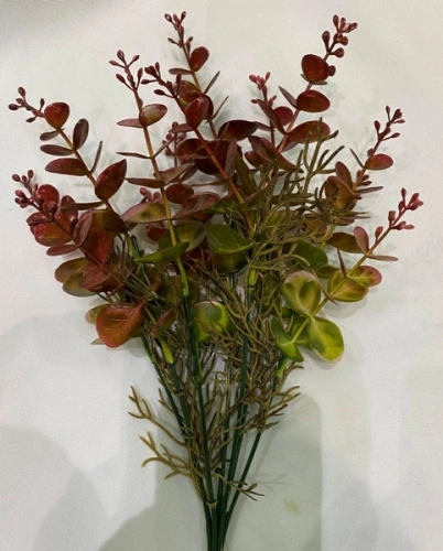 Искусственные цветы "Волшебство трав" 35см Эвкалипт красный