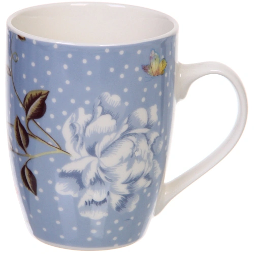 Кружка керамическая 350мл Цветочная фантазия, микс рисунков_7