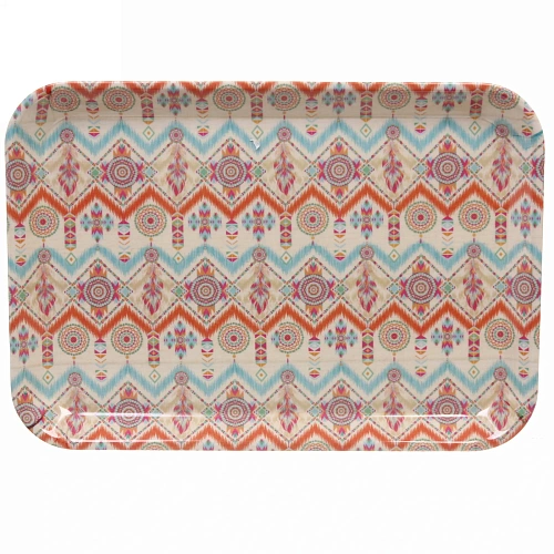 Поднос бамбуковый Eco Life 38,527см, орнамент_4