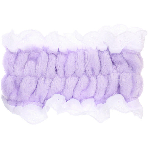 Повязка на голову МАРМЕЛАД, цвет сиреневый, 2085см (ZIP пакет)_7