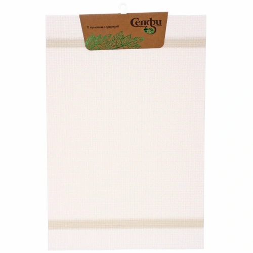 Салфетка на стол 30*45см "Ромоло" плетеная, молочная 