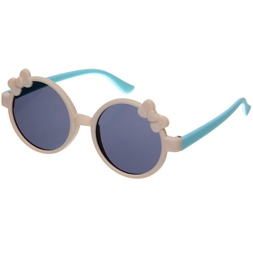 Очки солнцезащитные детские ЛЕТОЗДЕСЬ, бантики, микс 6 цветов_6