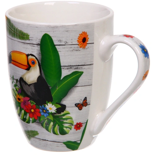 Кружка керамическая 350мл Экзотические птицы_5