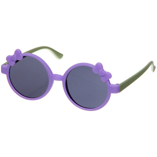 Очки солнцезащитные детские ЛЕТОЗДЕСЬ, бантики, микс 6 цветов_8