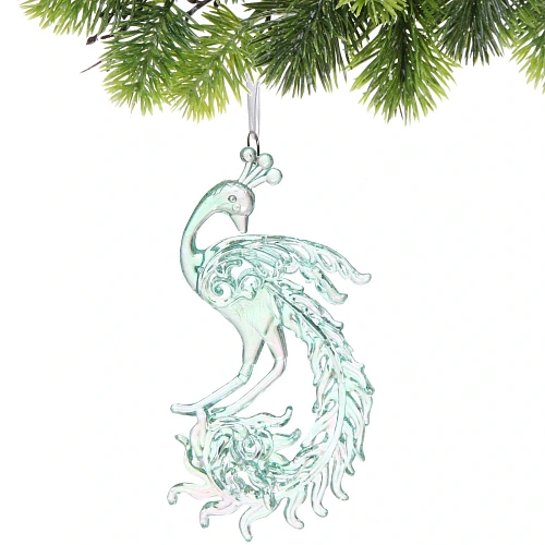 Подвеска Сказочный павлин 515,5 см, Зелёный_3