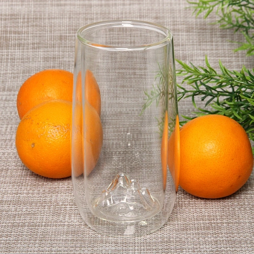 Стакан стеклянный с двойными стенками 330мл Хай-Тек Горы_7