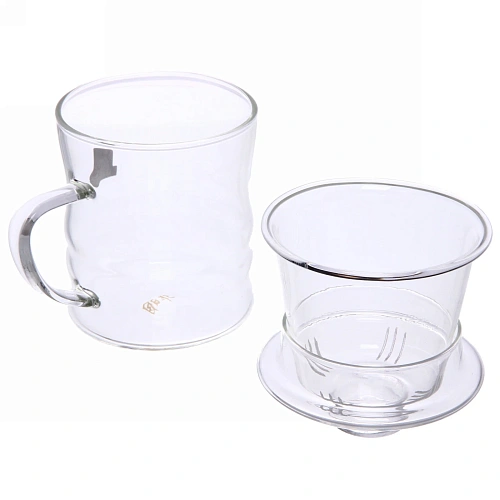 Кружка заварочная со стеклянным ситом 350мл Хай-Тек_12