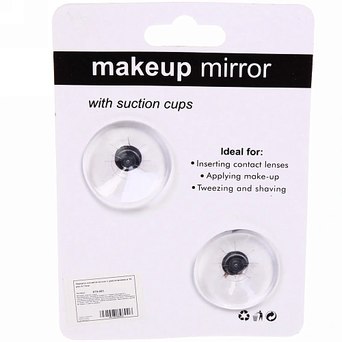 Зеркало косметическое с увеличением в 10 раз d-13см _4