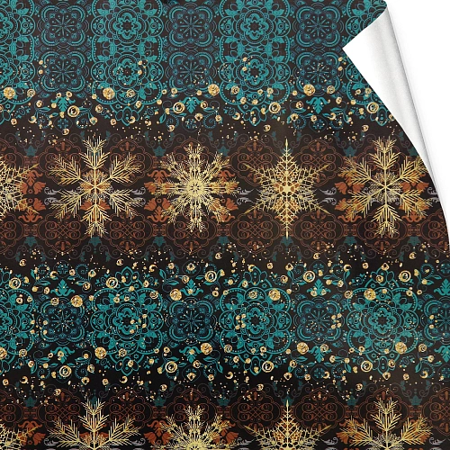 Бумага упаковочная 50х70 см "Восточные мотивы"