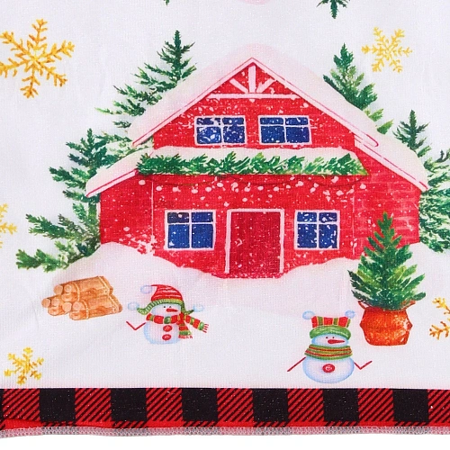 Полотенце кухонное Wishes - Домик 4057 см, микрофибра 200 грм2_3