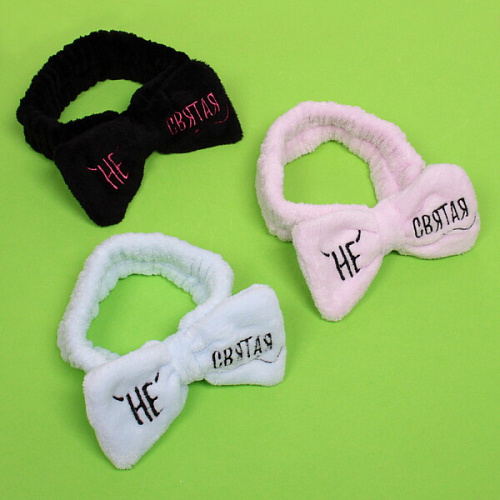 Повязка на голову New collection Vostok - Не святая, микс 6 цветов, 206см ( упаковка белый ZIP пакет )_3