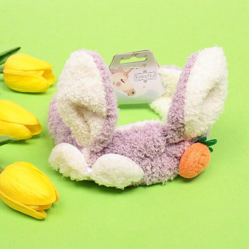Повязка на голову Little bunny- Lucky, микс 4 цвета, 206 см (подвес Единорожек)_8