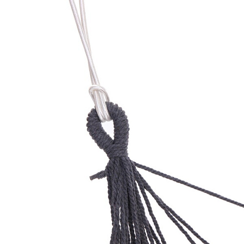 Гамак-кресло Колористик 100130см сидячий, хб с подушками, цвет кремовый_8