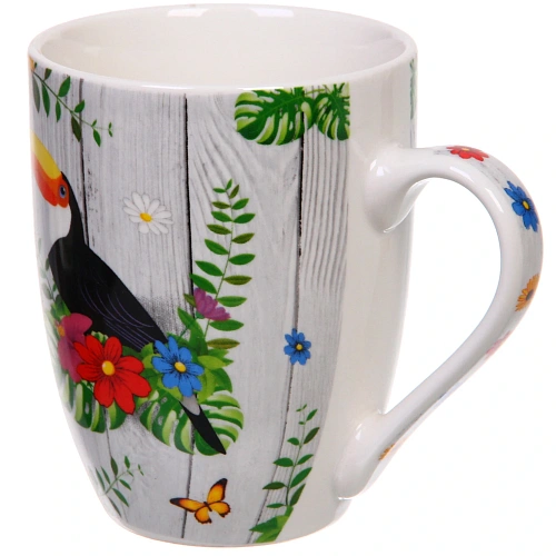 Кружка керамическая 350мл Экзотические птицы_8