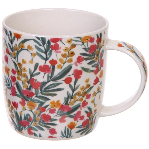 Кружка керамическая 370мл Цветочная мелодия, микс рисунков_5