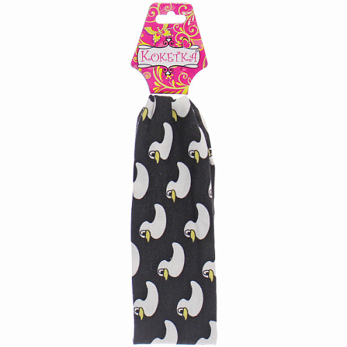 Повязка на голову детская РОЗОВОЕ ОБЛОКО, уточки, микс 4 цвета, 6,520см (подвес Кокетка)_6