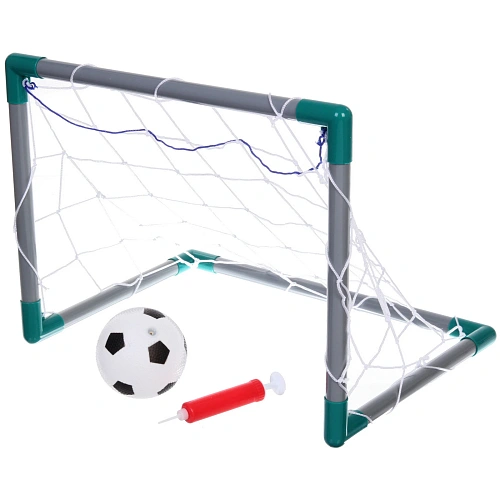Набор тренировочный для футбола ZG270-229 ворота 4736,536,5 см 2 шт, мяч 10 см, насос_12