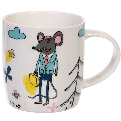 Кружка керамическая 350мл Мышиная семейка _3