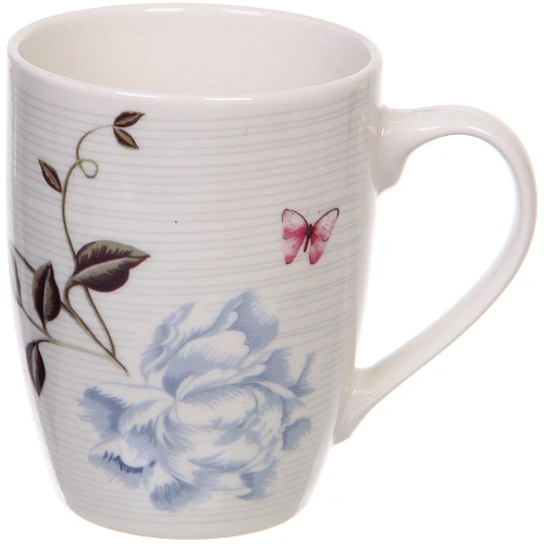 Кружка керамическая 350мл Цветочная фантазия, микс рисунков_9