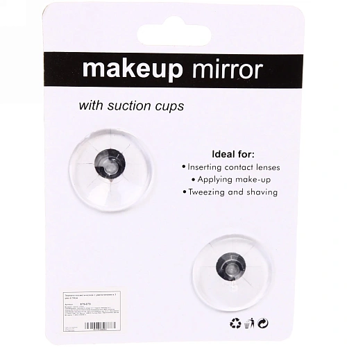 Зеркало косметическое с увеличением в 3 раз d-14см _4