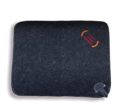 Коврик банный с вышивкой "О боже какой мужчина", цвет серый, без упаковки