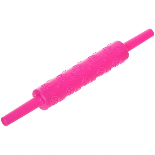 Скалка пластмассовая фигурная Цветочки 253см _4