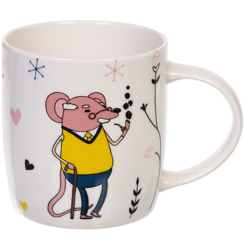 Кружка керамическая 350мл Мышиная семейка _5