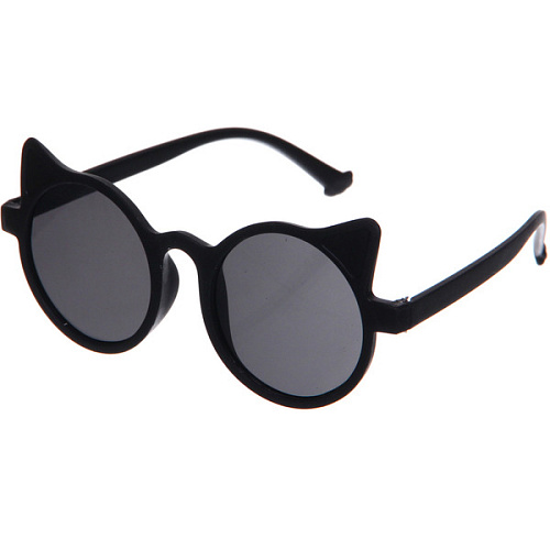 Очки солнцезащитные детские ЛЕТОЗДЕСЬ, кошечки, микс 6 цветов_9