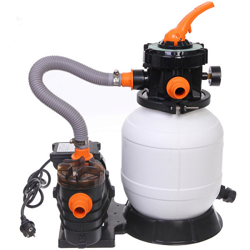 Насос-фильтр песочный для бассейнов CLP2503F, 4500 лч, Seazone _17