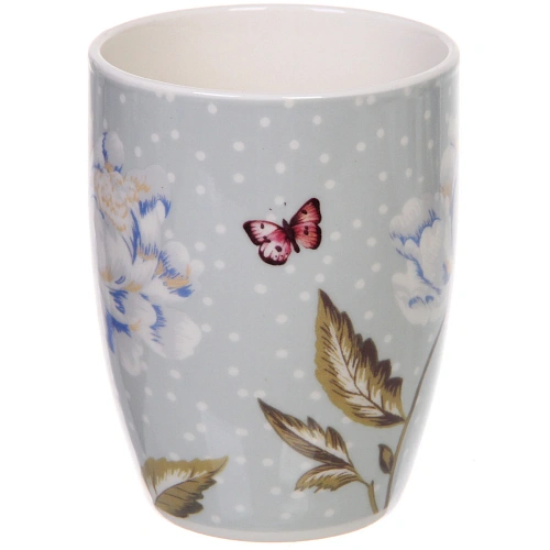 Кружка керамическая 350мл Цветочная фантазия, микс рисунков_4