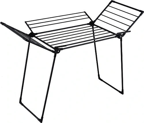 Сушилка для белья, раскладная, 90*108*99 см, мах 20 кг, цвет черный