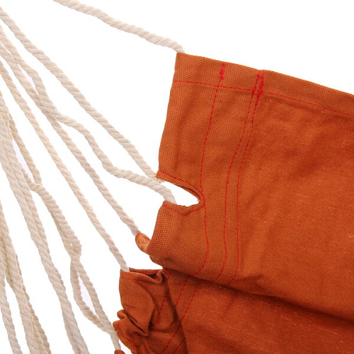 Гамак-кресло Колористик 100130см сидячий, хб с подушками, цвет кораловый_6