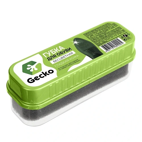 Губка для обуви"GECKO" бесцветная 