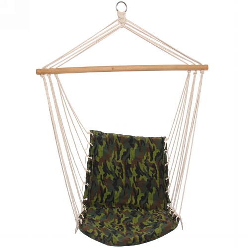 Гамак Трон 96554590см сидячий, хб с деревянной перекладиной_7