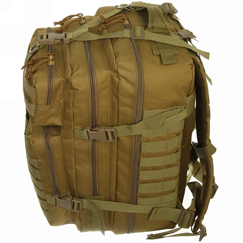 Рюкзак туристический 40л, цвет песочный,D3_15