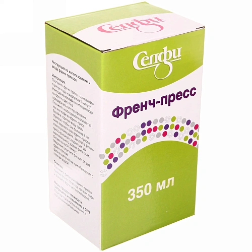 Френч-пресс 350 мл Селфи Цветочки_3