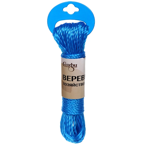 Веревка хозяйственная Селфи, 3 мм, 20 м, микс_3