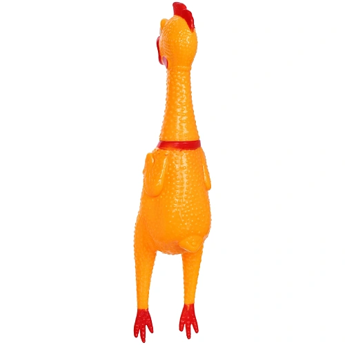 Игрушка - кричалка для собак КУРИЦА В ШОКЕ!, 37см _3