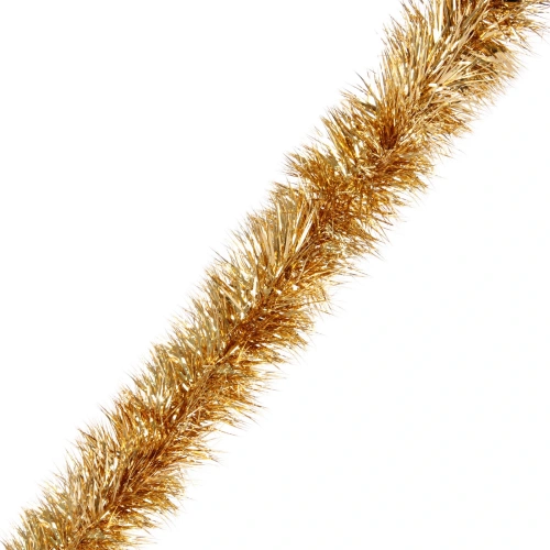 Мишура "Сияющая роскошь" 2 м 10,5 см, Шампань