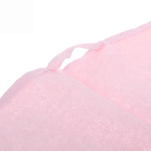 Полотенце махровое 70140см LUNA цвет светло-розовый 10100 плотность 360грм2 с петелькой-подвесом_10