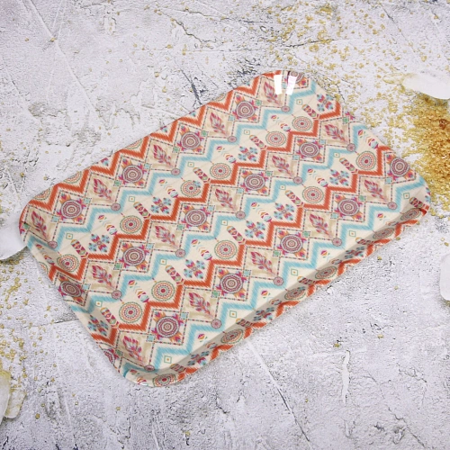 Поднос бамбуковый Eco Life 38,527см, орнамент_3