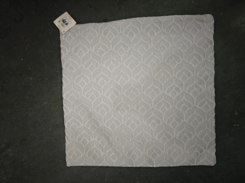 Чехол для декоративной подушки "FLORAL", 43*43 см, цвет серый