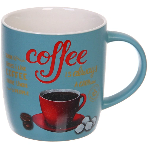 Кружка керамическая 350мл Кофейный микс, микс рисунков_4