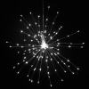 Гирлянда для дома на батарейках "Сфера" 160 ламп LED, d - 30 см, 2 реж.,IP-20, (3хАА), Белый