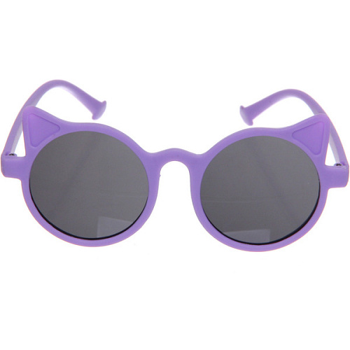 Очки солнцезащитные детские ЛЕТОЗДЕСЬ, кошечки, микс 6 цветов_4