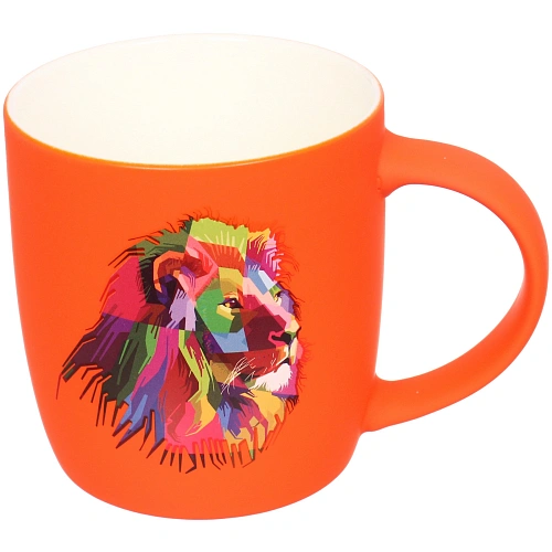 Кружка керамическая 380мл Зоопарк, рисунки микс_4