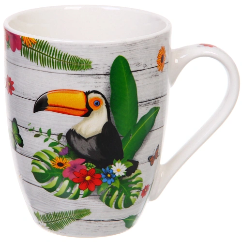 Кружка керамическая 350мл Экзотические птицы_3