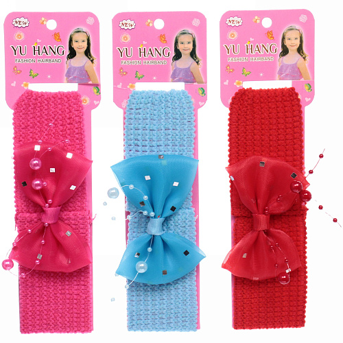 Повязка на голову детская на блистере Little Krasa - Эшли, 6 цветов, 3,517 см_19